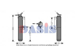 AKS DASIS 803440N džiovintuvas, oro kondicionierius 
 Oro kondicionavimas -> Džiovintuvas
6156153, 7220786, 94GW19959BA