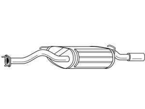 AKS DASIS SG65650 galinis duslintuvas