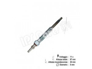 IPS Parts IDG-109 izoliatorius, kaitinimo žvakė 
 Kibirkšties / kaitinamasis uždegimas -> Kaitinimo kaištis