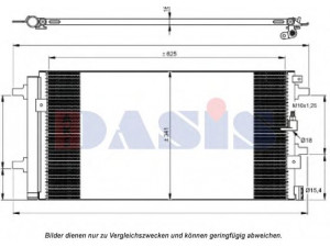 AKS DASIS 482031N kondensatorius, oro kondicionierius 
 Oro kondicionavimas -> Kondensatorius
8K0260401S, 8K0260403S