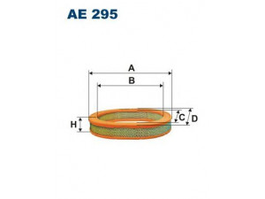FILTRON AE295 oro filtras 
 Filtrai -> Oro filtras
222, 5017036, 860X9601BUA, E30123603