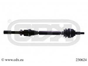 CDX 230624 kardaninis velenas 
 Ratų pavara -> Kardaninis velenas
7711134780, 8200035673