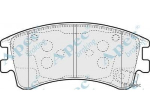 APEC braking PAD1302 stabdžių trinkelių rinkinys, diskinis stabdys 
 Techninės priežiūros dalys -> Papildomas remontas
G2YS3323ZA, G2YS3328Z, GJYE3323ZB
