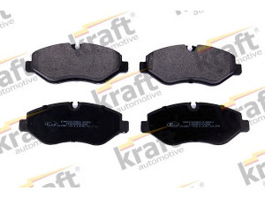 KRAFT AUTOMOTIVE 6001400 stabdžių trinkelių rinkinys, diskinis stabdys 
 Techninės priežiūros dalys -> Papildomas remontas
004 420 83 20, 0044206720, 0044208320