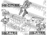 FEBEST HM-CITYRR variklio montavimas
50810-SEL-T81