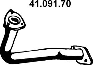 EBERSPÄCHER 41.091.70 išleidimo kolektorius 
 Išmetimo sistema -> Išmetimo vamzdžiai
18210-SN3-A21