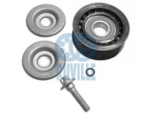 RUVILLE 57518 kreipiantysis skriemulys, V formos rumbuotas diržas 
 Diržinė pavara -> V formos rumbuotas diržas/komplektas -> Laisvasis/kreipiamasis skriemulys
000 202 16 19