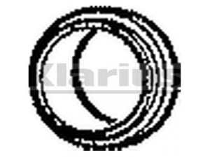 KLARIUS MZG23 tarpiklis, išleidimo kolektorius
2014920281, 2024920281
