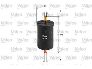 VALEO 587022 kuro filtras 
 Techninės priežiūros dalys -> Papildomas remontas
1J0201511A, 1J0201511A, 1J0201511A