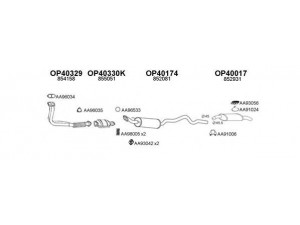 VENEPORTE 770089 išmetimo sistema 
 Išmetimo sistema -> Išmetimo sistema, visa