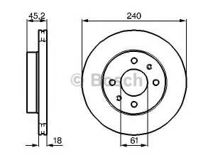 BOSCH 0 986 478 533 stabdžių diskas 
 Dviratė transporto priemonės -> Stabdžių sistema -> Stabdžių diskai / priedai
40206 58A00, 40206 58A01, 40206 60Y01