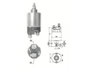 MAGNETI MARELLI 940113050568 solenoidinis jungiklis, starteris