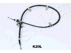 ASHIKA 131-0K-K20L trosas, stovėjimo stabdys 
 Stabdžių sistema -> Valdymo svirtys/trosai
5976007300, 5976007300