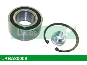 LUCAS ENGINE DRIVE LKBA80008 rato guolio komplektas 
 Ašies montavimas/vairavimo mechanizmas/ratai -> Rato stebulė/montavimas -> Rato guolis