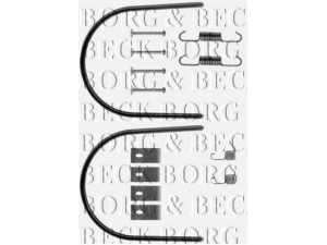 BORG & BECK BBK6012 priedų komplektas, diskinių stabdžių trinkelės 
 Stabdžių sistema -> Diskinis stabdys -> Stabdžių dalys/priedai