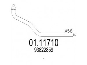 MTS 01.11710 išleidimo kolektorius
93822859