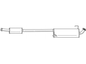 AKS DASIS SG40686 galinis duslintuvas