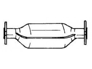 AKS DASIS SG50345 katalizatoriaus keitiklis