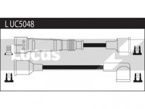 LUCAS ELECTRICAL LUC5048 uždegimo laido komplektas 
 Kibirkšties / kaitinamasis uždegimas -> Uždegimo laidai/jungtys