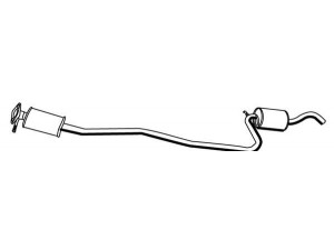 WALKER 17692 vidurinis duslintuvas