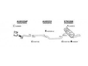 VENEPORTE 630173 išmetimo sistema 
 Išmetimo sistema -> Išmetimo sistema, visa