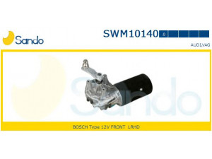 SANDO SWM10140.0 valytuvo variklis 
 Priekinio stiklo valymo sistema -> Varikliukas, priekinio stiklo valytuvai
4A1955113A, 4A1955113C