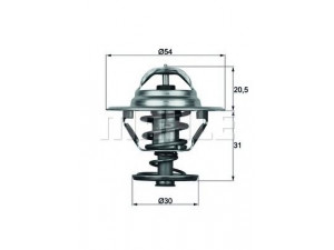 MAHLE ORIGINAL TX 10 76D termostatas, aušinimo skystis 
 Aušinimo sistema -> Termostatas/tarpiklis -> Thermostat
1 544 097, 1 544 297, 240608, 273 951