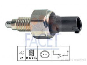 FACET 7.6252 jungiklis, atbulinės eigos žibintas 
 Elektros įranga -> Šviesų jungikliai/relės/valdymas -> Šviesų jungiklis/svirtis
A 168 545 00 14, A 168 545 01 14