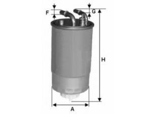 UNIFLUX FILTERS XN502 kuro filtras 
 Techninės priežiūros dalys -> Papildomas remontas
813059, 13230386, 93190796