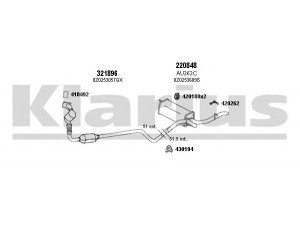 KLARIUS 940558E išmetimo sistema 
 Išmetimo sistema -> Išmetimo sistema, visa