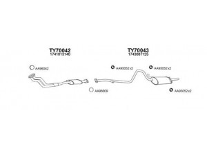 VENEPORTE 700072 išmetimo sistema