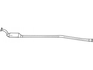 AKS DASIS SG45307 katalizatoriaus keitiklis