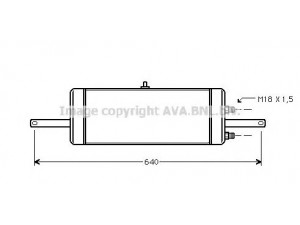 AVA QUALITY COOLING OL3237 alyvos aušintuvas, variklio alyva 
 Aušinimo sistema -> Radiatorius/alyvos aušintuvas -> Alyvos aušintuvas
1300117, 91141742