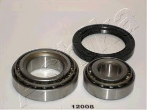 ASHIKA 44-12008 rato guolio komplektas 
 Ašies montavimas/vairavimo mechanizmas/ratai -> Rato stebulė/montavimas -> Rato guolis
90311-50005, 90368-21001, 90368-34001