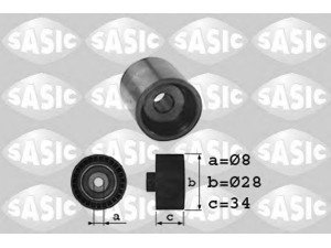 SASIC 1706010 kreipiantysis skriemulys, paskirstymo diržas 
 Diržinė pavara -> Paskirstymo diržas/komplektas -> Laisvasis/kreipiamasis skriemulys
03L109244C, 045109244A, 1100585