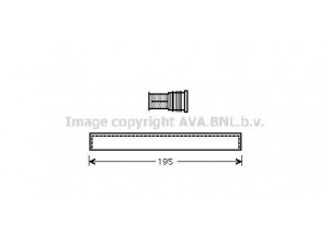 AVA QUALITY COOLING FTD344 džiovintuvas, oro kondicionierius 
 Oro kondicionavimas -> Džiovintuvas
71734525