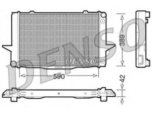 DENSO DRM33042 radiatorius, variklio aušinimas 
 Aušinimo sistema -> Radiatorius/alyvos aušintuvas -> Radiatorius/dalys
6842767, 8601000, 8601355, 861355