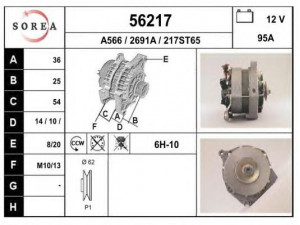 EAI 56217 kintamosios srovės generatorius