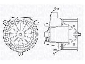 MAGNETI MARELLI 069412712010 vidaus pūtiklis 
 Šildymas / vėdinimas -> Orpūtė/dalys
6441.N0, 6441N0
