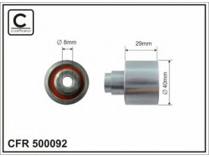 CAFFARO 500092 kreipiantysis skriemulys, paskirstymo diržas 
 Diržinė pavara -> Paskirstymo diržas/komplektas -> Laisvasis/kreipiamasis skriemulys
03L 109 244 G, 03L 109 244 H, 03L 109 244 G