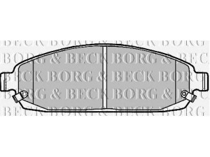 BORG & BECK BBP1911 stabdžių trinkelių rinkinys, diskinis stabdys 
 Techninės priežiūros dalys -> Papildomas remontas
05080868AA, 05080868AC, 068028967AA
