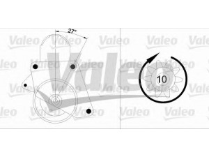 VALEO 455552 starteris 
 Elektros įranga -> Starterio sistema -> Starteris
5802-EQ, 5802-H8, 5802EQ, 5802H8