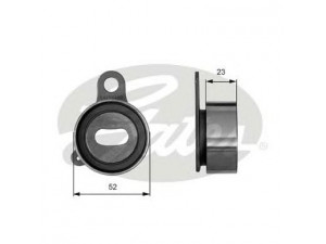 GATES T41066 įtempiklio skriemulys, paskirstymo diržas
13505-15041, 13505-01010, 13505-01011