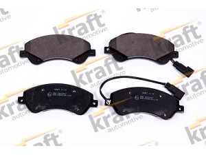 KRAFT AUTOMOTIVE 6002307 stabdžių trinkelių rinkinys, diskinis stabdys 
 Techninės priežiūros dalys -> Papildomas remontas
1371403, 1433954, 1534428, 1554523