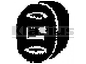 KLARIUS 420516 laikantysis rėmas, duslintuvas
5850341, 5850477, 5852732, 55187596