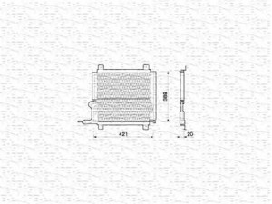 MAGNETI MARELLI 350203208000 kondensatorius, oro kondicionierius 
 Oro kondicionavimas -> Kondensatorius
7700825961