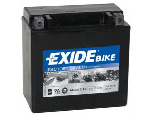 EXIDE AGM12-12 starterio akumuliatorius; starterio akumuliatorius 
 Elektros įranga -> Akumuliatorius