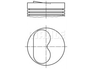MAHLE ORIGINAL 007 32 01 stūmoklis 
 Variklis -> Cilindrai/stūmokliai
4461949, 5888975