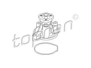 TOPRAN 113 151 vandens siurblys 
 Aušinimo sistema -> Vandens siurblys/tarpiklis -> Vandens siurblys
03C 121 005N, 03C 121 005R, 03C 121 008B