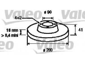 VALEO 186647 stabdžių diskas 
 Stabdžių sistema -> Diskinis stabdys -> Stabdžių diskas
MR249356, MR913846, 30872940.9